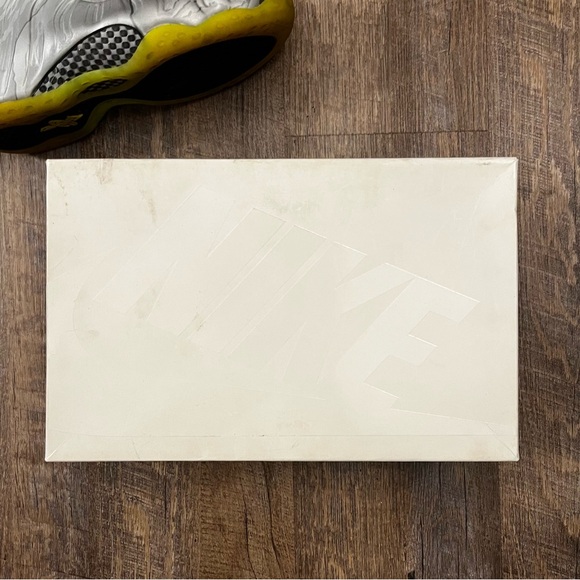 Nike Air Foamposite One PRM Premium Metallic Camo Silver Volt - Picture 11 of 12